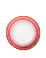 La DoubleJ Soup &amp; Dinner Plate Set Rainbow Rosa DIS0032CER001RAI0006