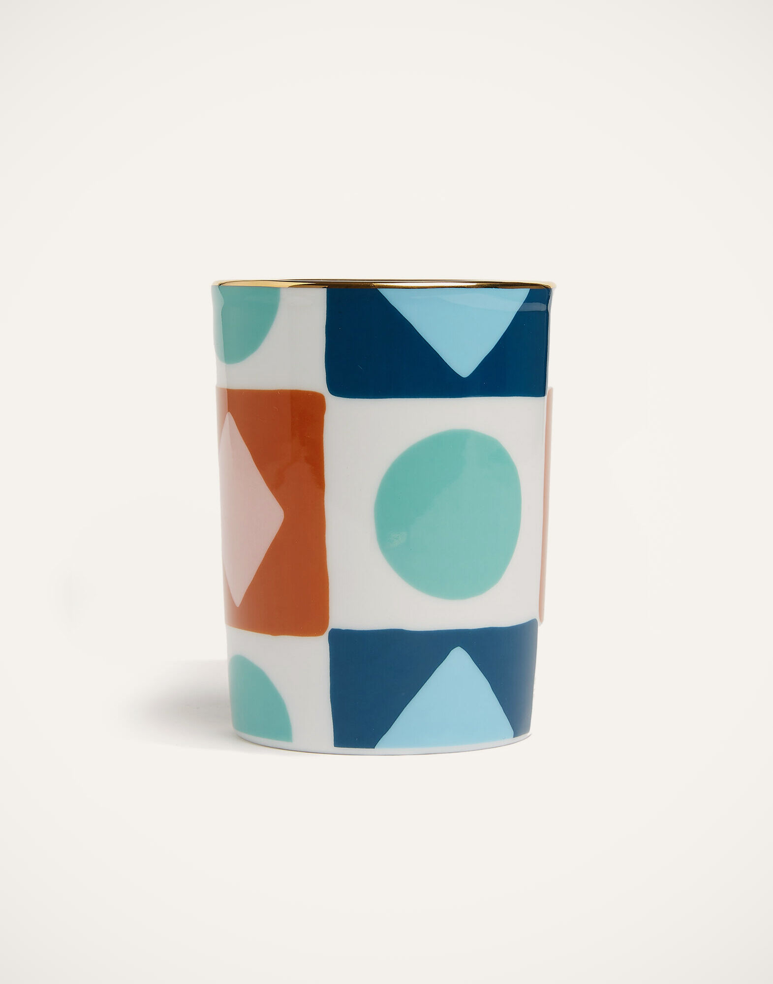 La DoubleJ Decorative Cup Diamond Dots VAS0008CER001CHA0004