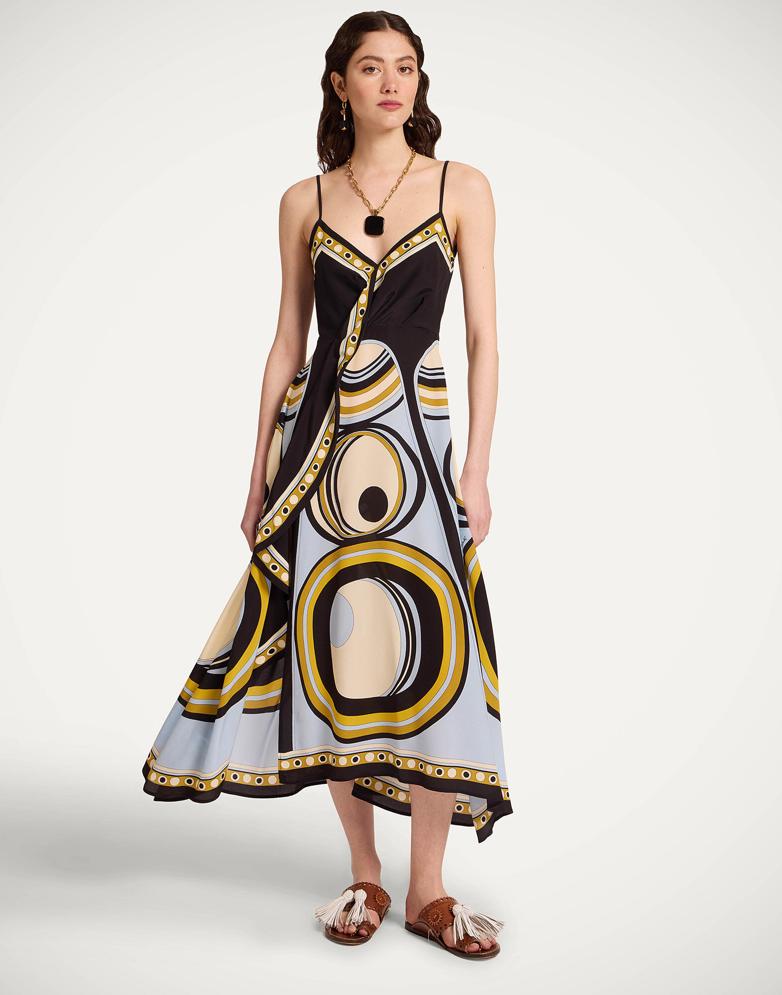 La DoubleJ Turn Around Dress Sanctuary Plac&eacute;e Light Blue DRE0905CRE002SAC02BU01
