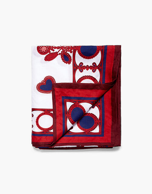 La DoubleJ Large Tablecloth Transylvania Mix TBC0003LIN002VBA0010