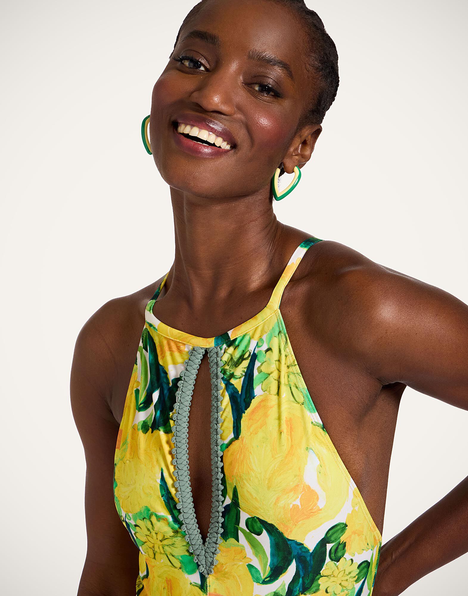 La DoubleJ Fonda Swimsuit Zesty Yellow SWI0073LYC001ZES01YE02