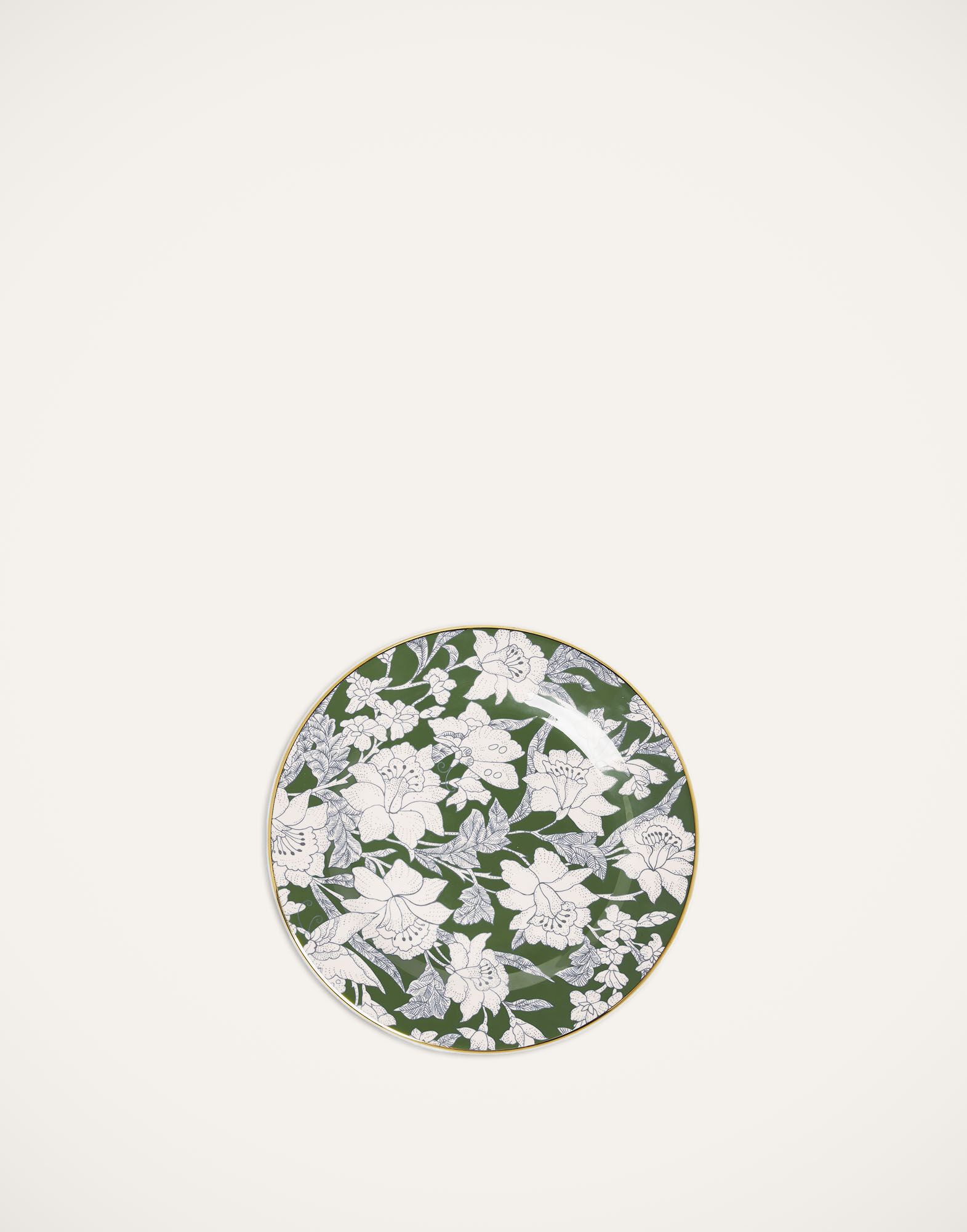 La DoubleJ Dessert Plates Set Of 2 Lilium Avorio DIS0063CER001LIL0008