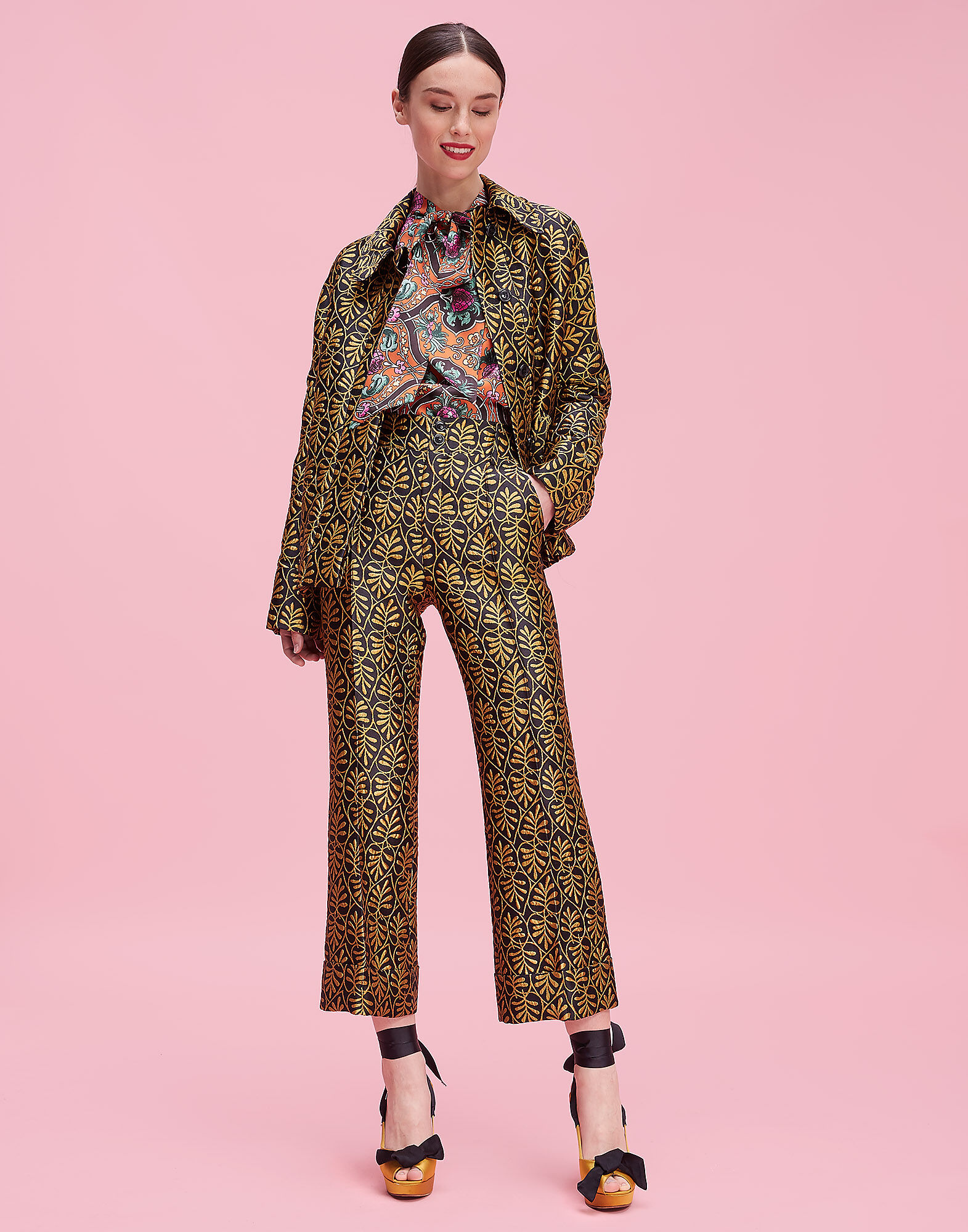 LaDoubleJ Happy Wrist Top Ananas Arancio SHI0011SIL001ANA0002