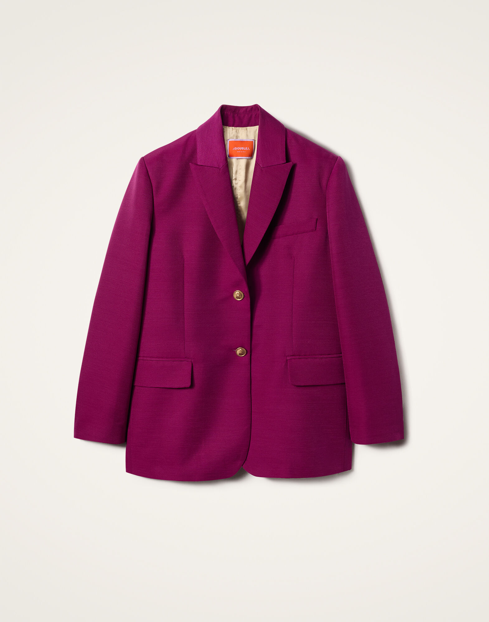 La DoubleJ Jones Jacket Solid Purple JAC0106CAD001SOLIDPU01