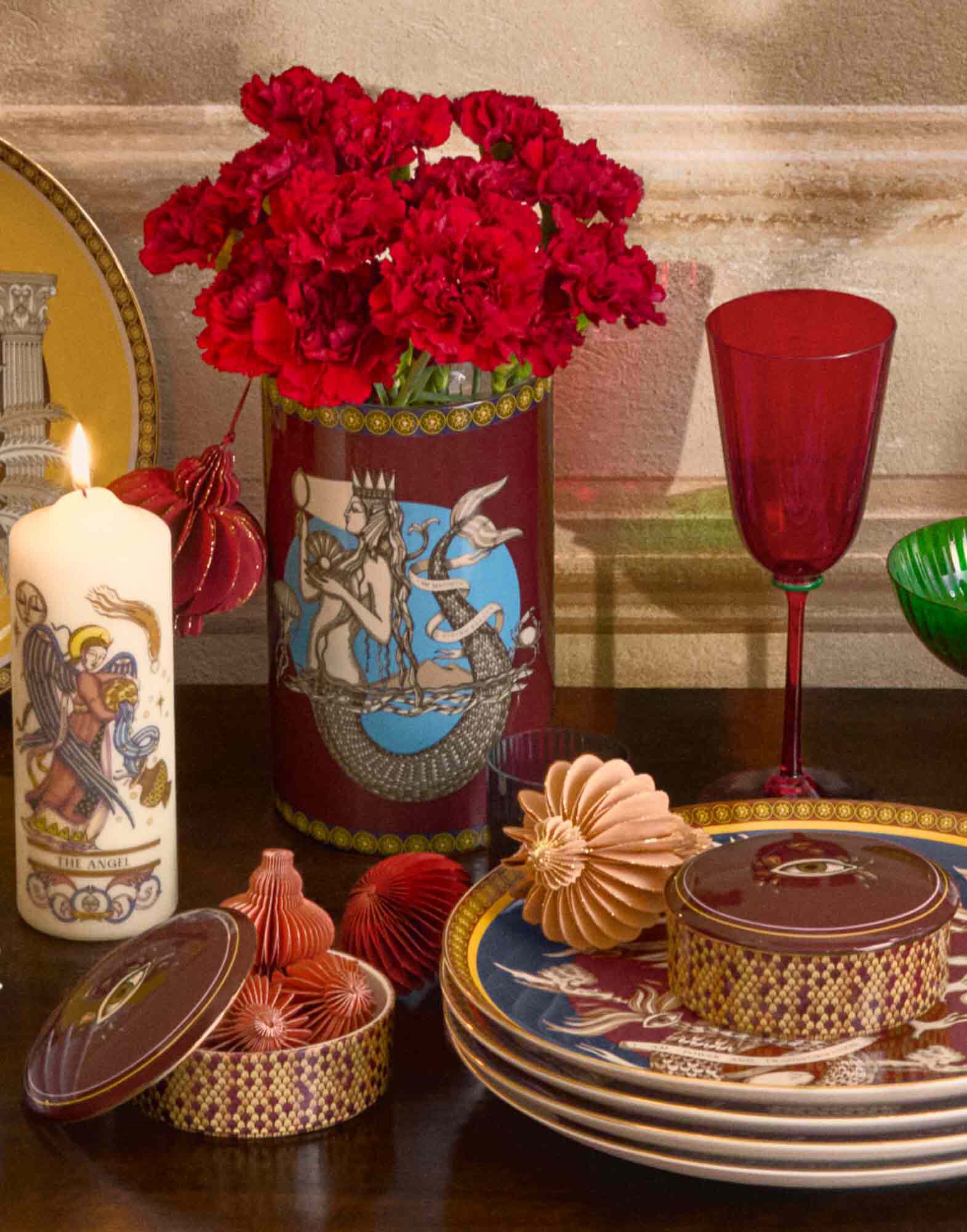 La DoubleJ Keepsake The Crab Bordeaux BTX0003CER001CRB07RE02