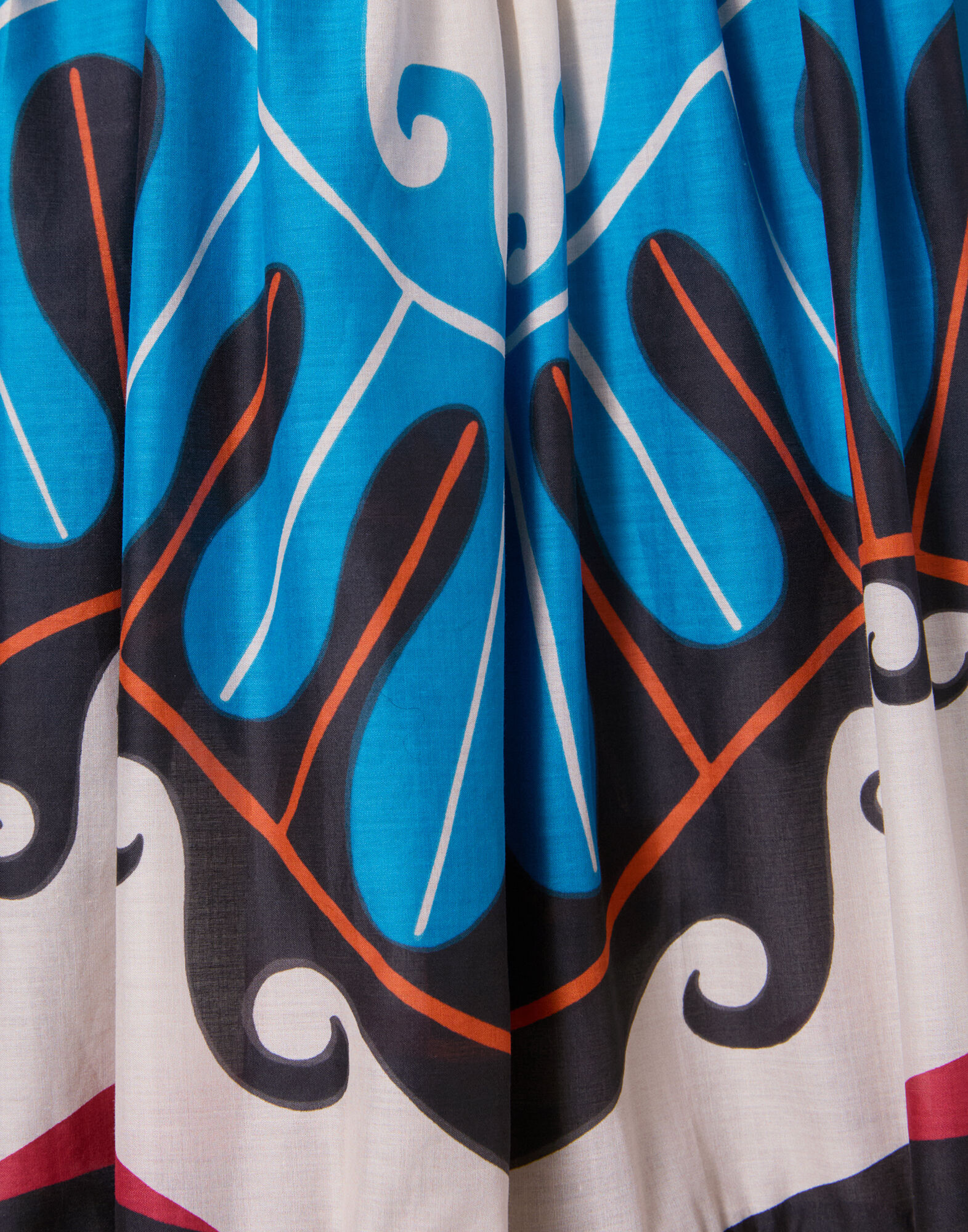 La DoubleJ Big Skirt Pacific Blue Petrol SKI0001COT003PCF02BU05