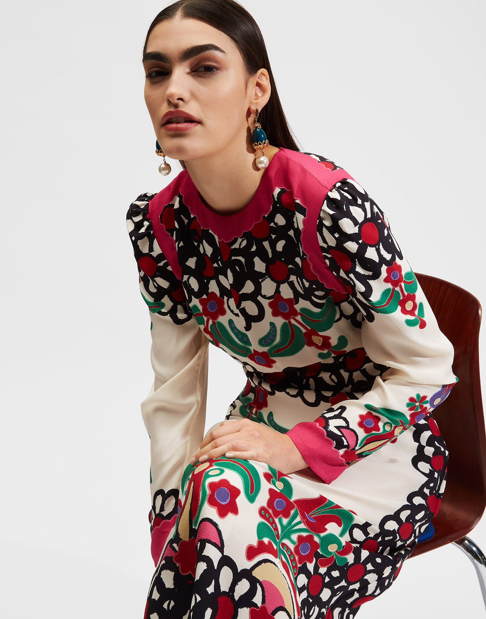 LaDoubleJ Bee Dress Transylvania DRE0202VIS004TRA0001