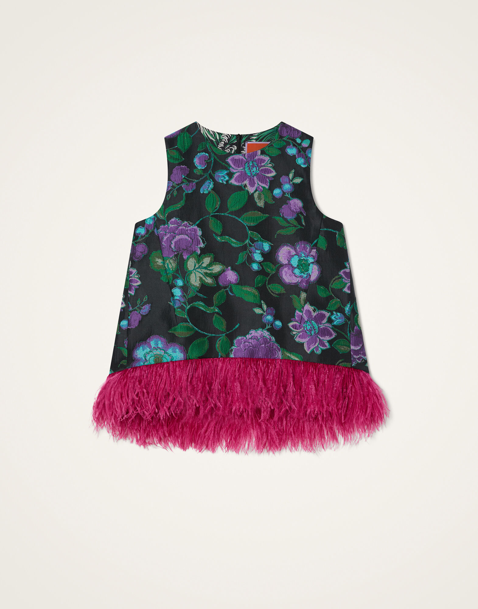 La DoubleJ La Scala Top Botanical Black TOP0013JCQ144BOT01BL01