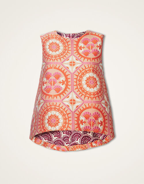 La DoubleJ La Scala Top Sun Orange TOP0016JCQ074SUN01OR02