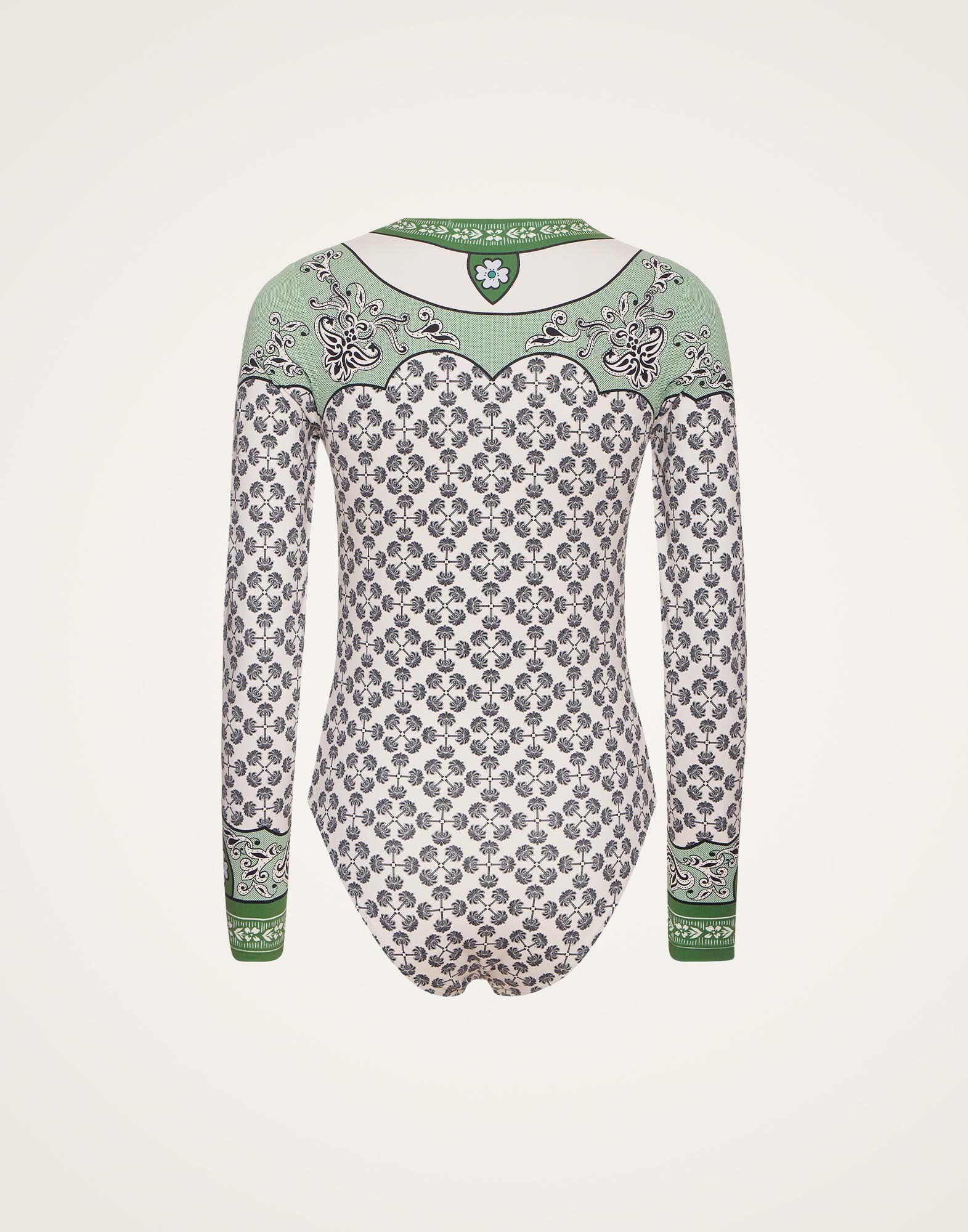 La DoubleJ Surf Suit Mirage Plac&eacute;e Green SWI0083LYC006AGE01GR02