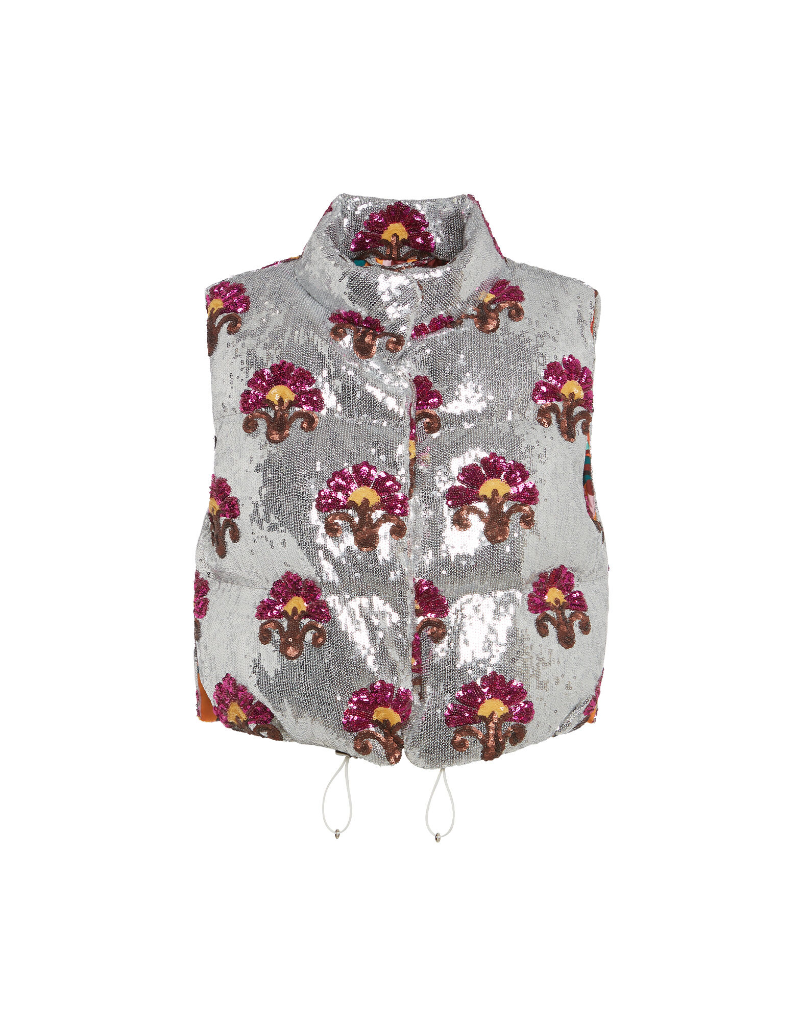 La DoubleJ floral-print sleeveless blouse - Pink
