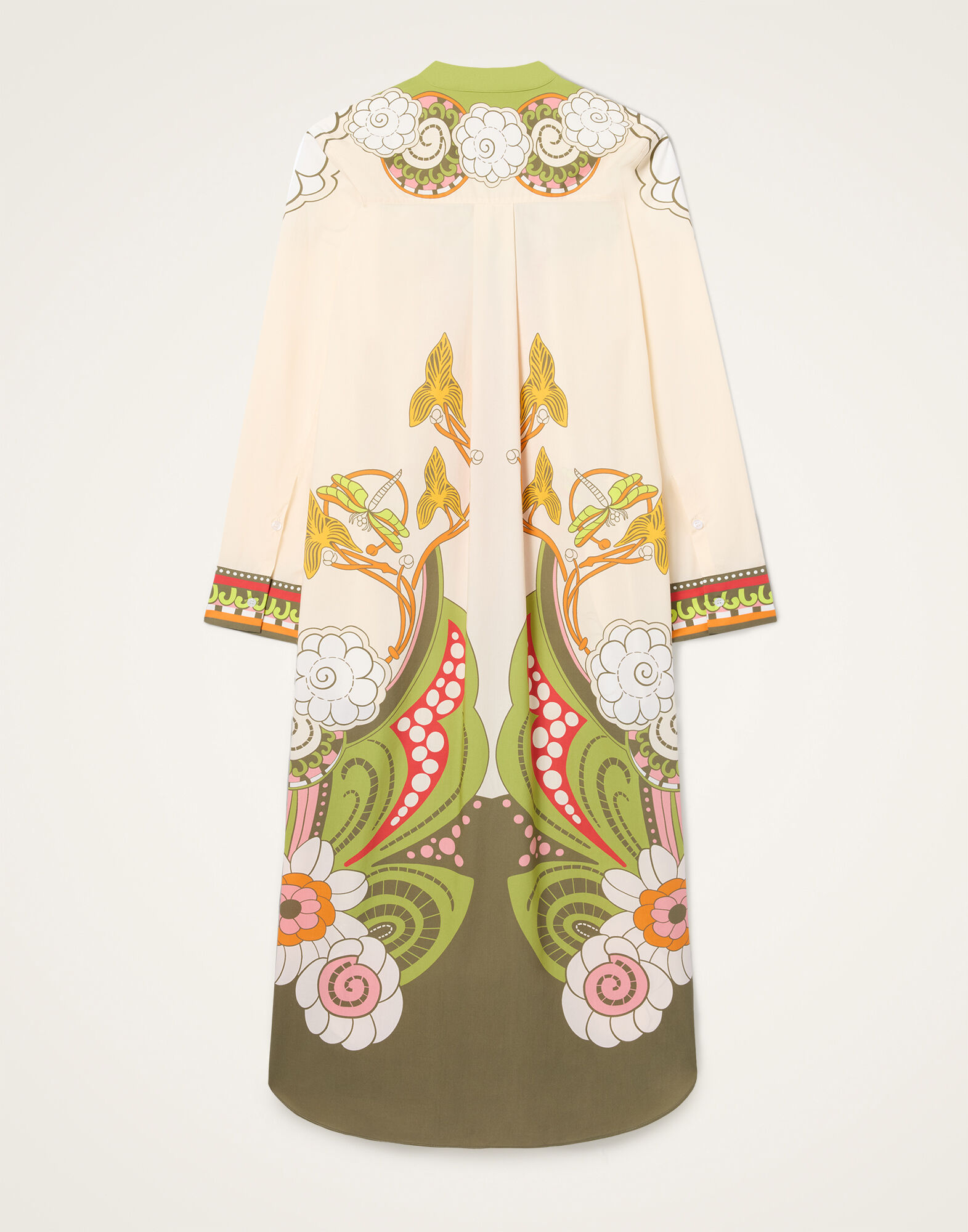 La DoubleJ Sundowner Tunic Ambrosia Plac&eacute;e Ivory DRE0924COT015AMB03WH04