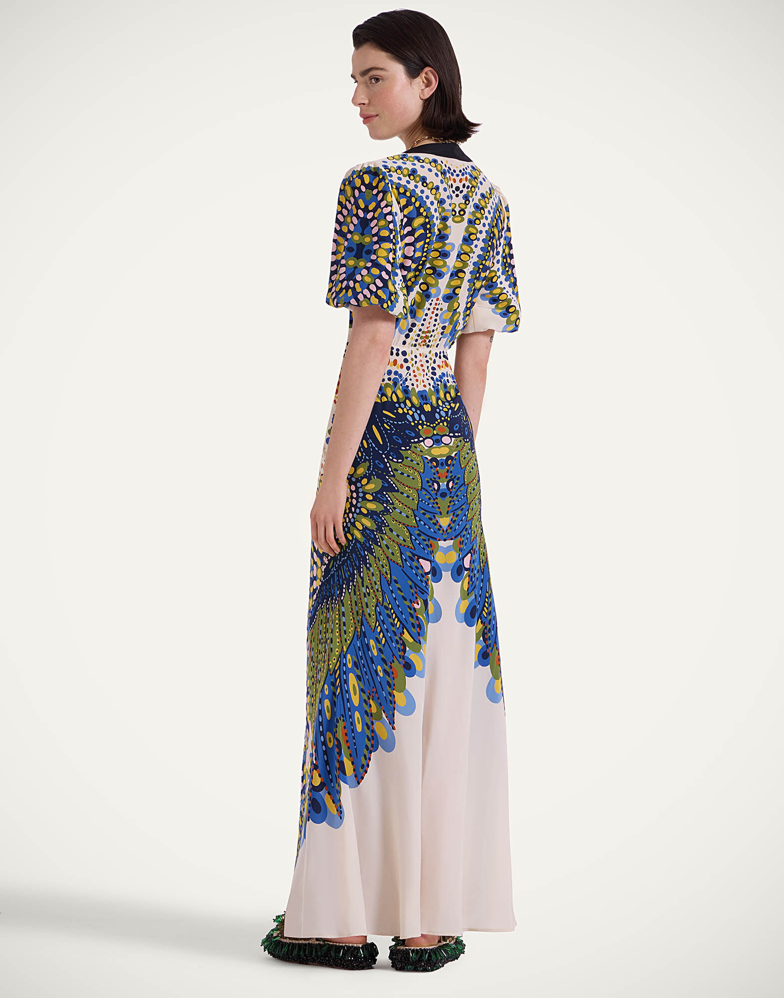 La DoubleJ Marlene Dress Chakra Plac&eacute;e Multicolor DRE0869CRE002CHA05MU01