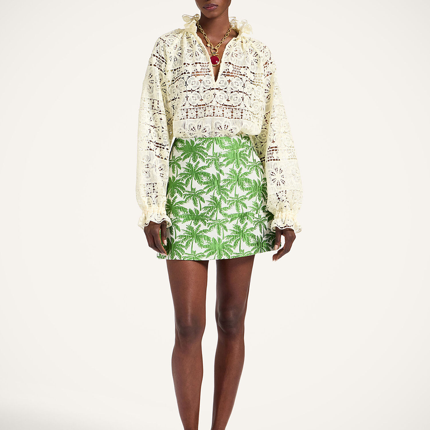 La Double J Short Skirt