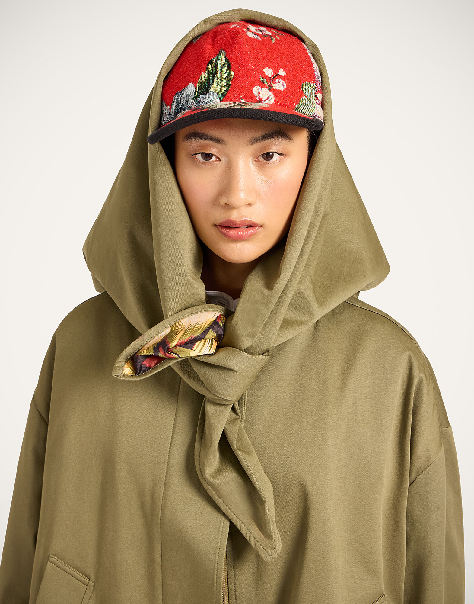 La DoubleJ Babeball Cap Honolulu Red HAT0023JCQ117HON01RE01