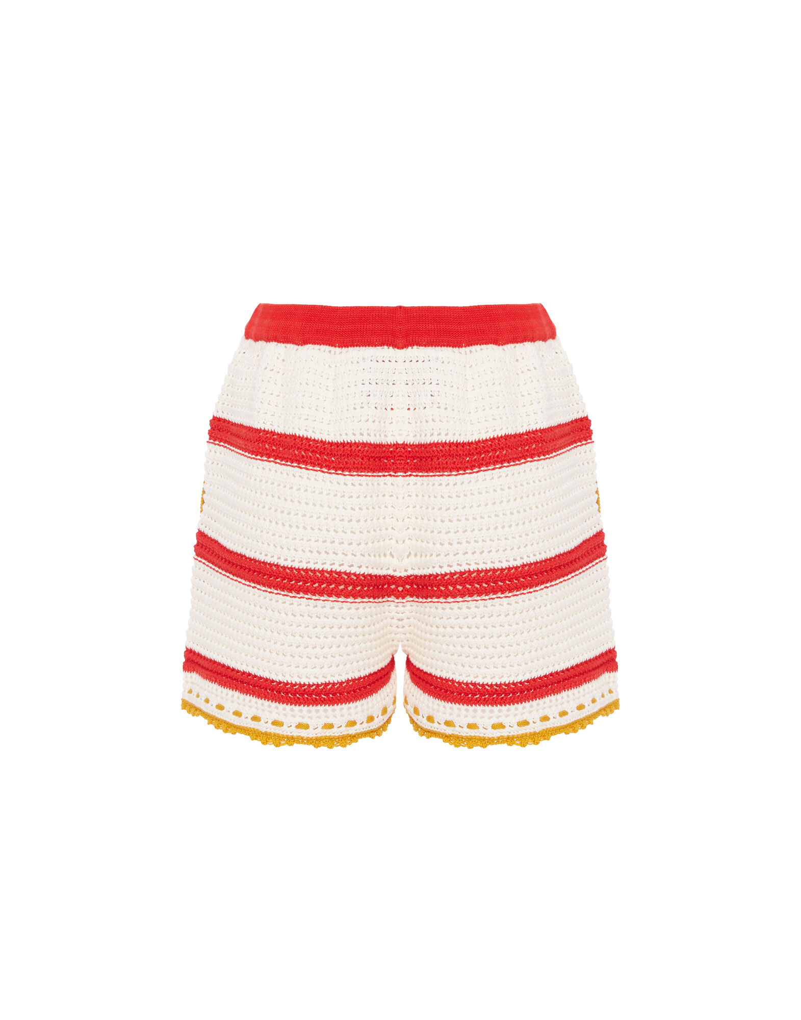 La DoubleJ Salt'N'Vinegar Shorts Cream & Red TRO0130KNI115VA257WH03