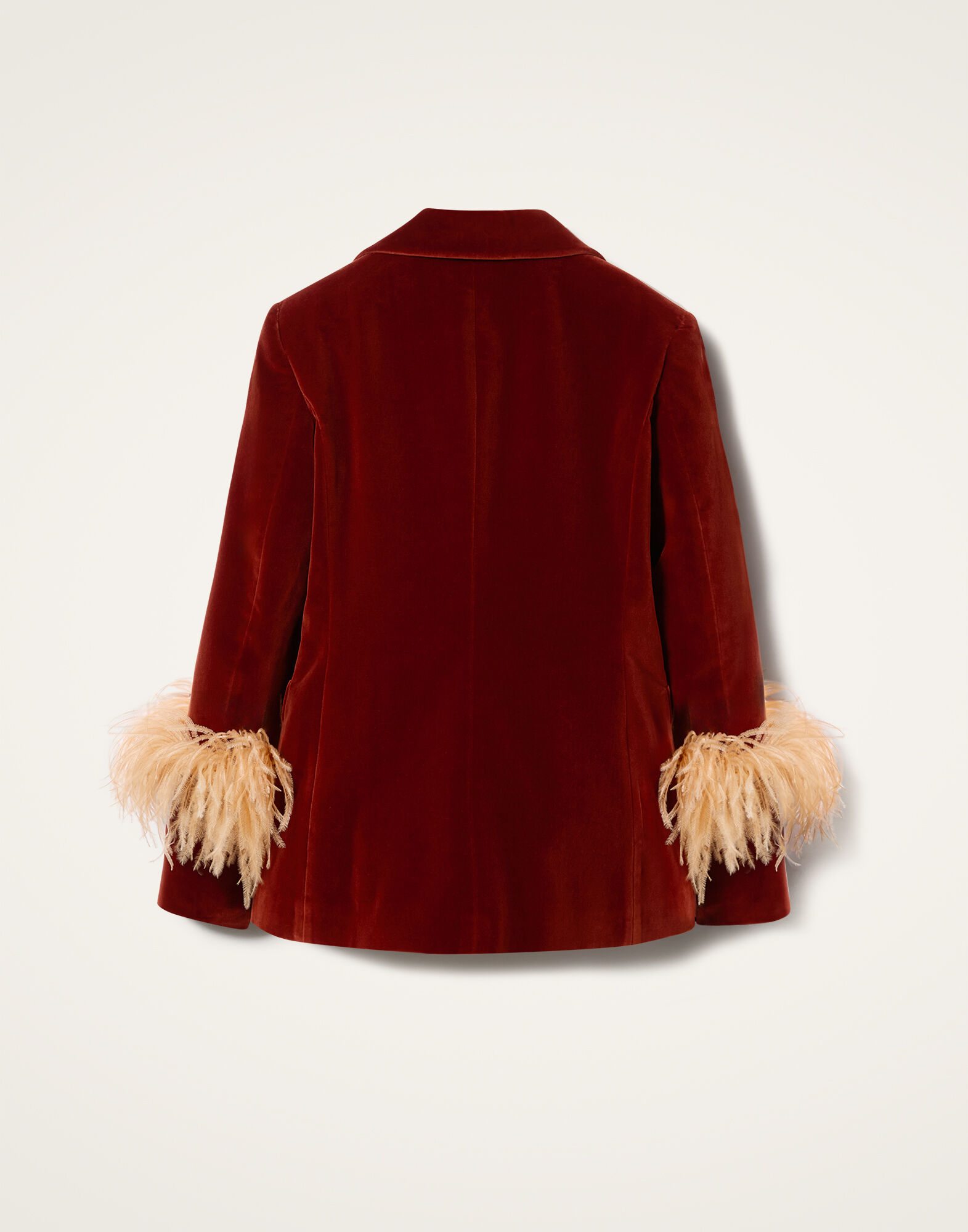 La DoubleJ Keaton Jacket Terracotta JAC0073VEL011SOLIDBR08