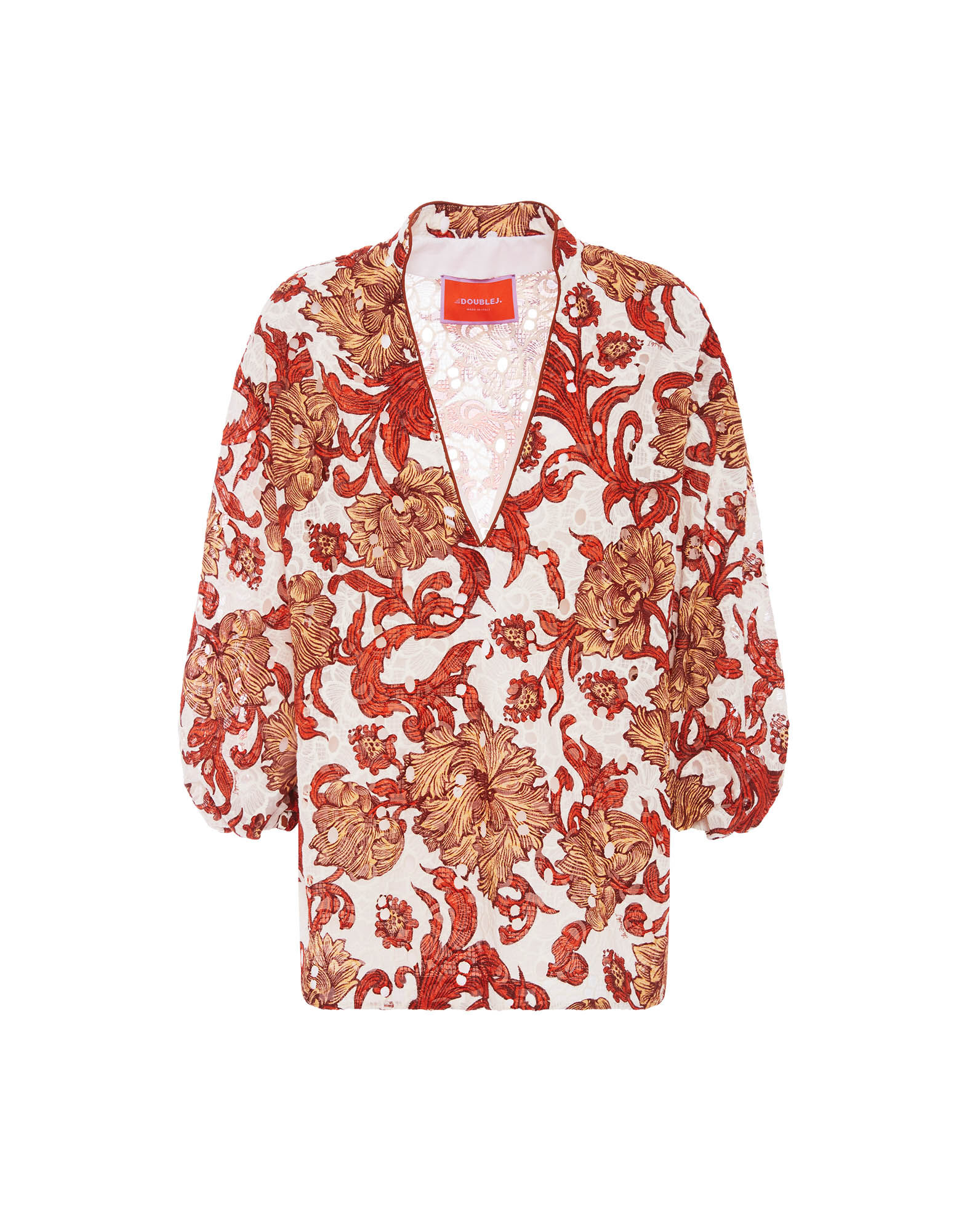 La DoubleJ Jackie Shirt Reef White SHI0093EMB031REE01WH01