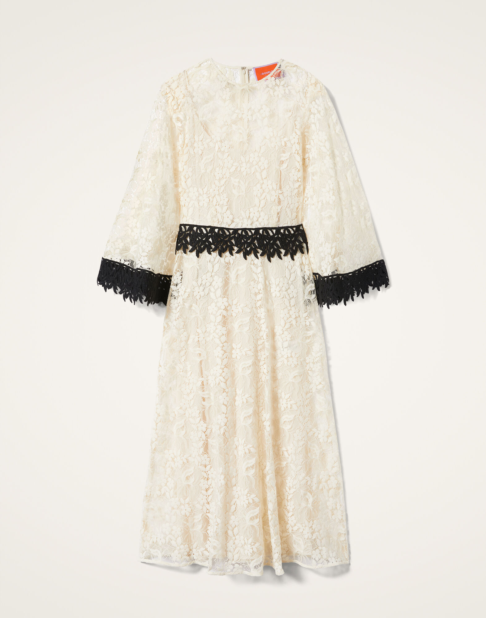 La DoubleJ Lacey Sorella Dress Iris Ivory DRE0893EMB083IRS05WH04