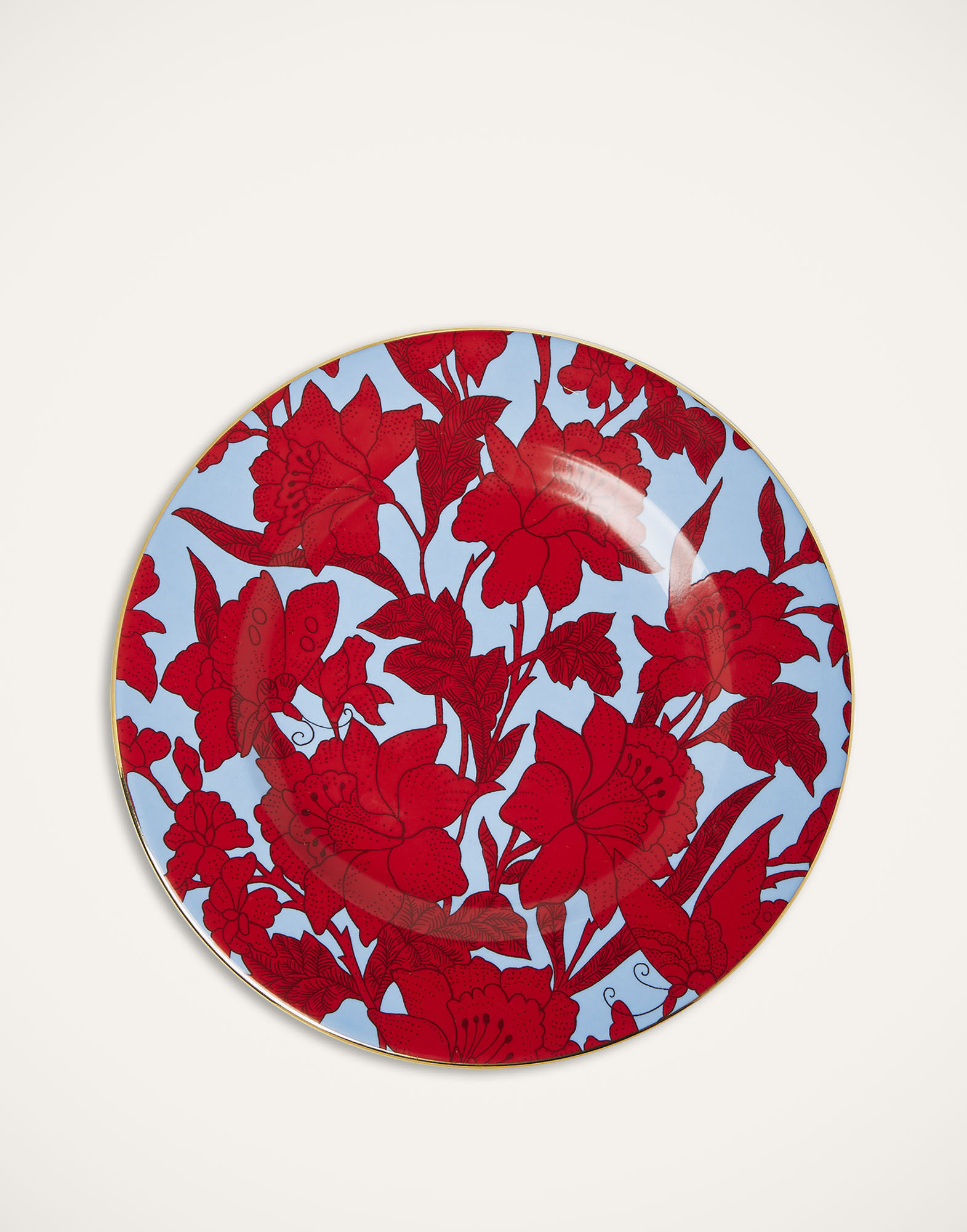 La DoubleJ Soup And Dinner Plates Set Roman Holiday Vino DIS0064CER001RHY0001