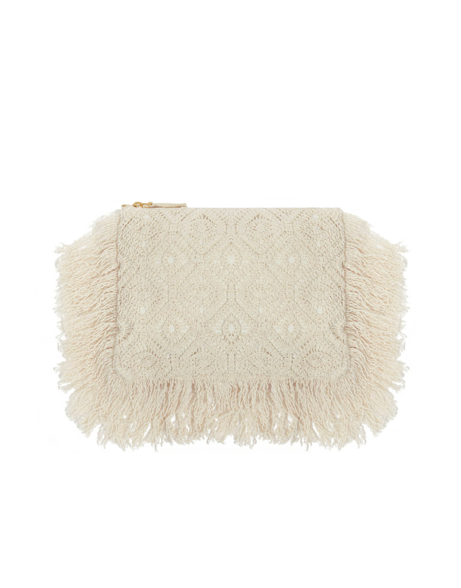 La DoubleJ Hand Pochette Plaza Cream BAG0059JCQ080PLA03WH03