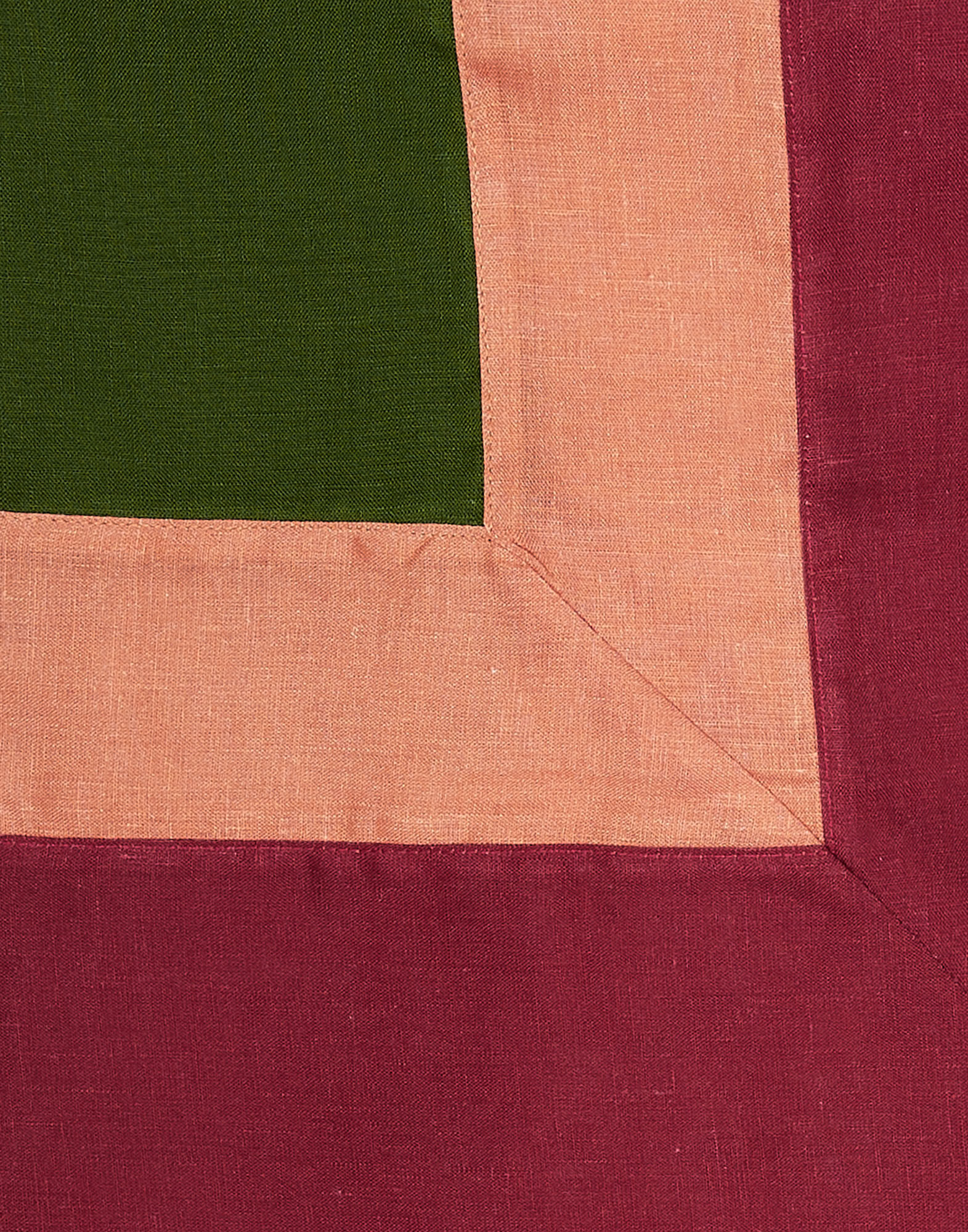 La DoubleJ Large Tablecloth Rainbow Bosco TBC0003LIN006RAI0024