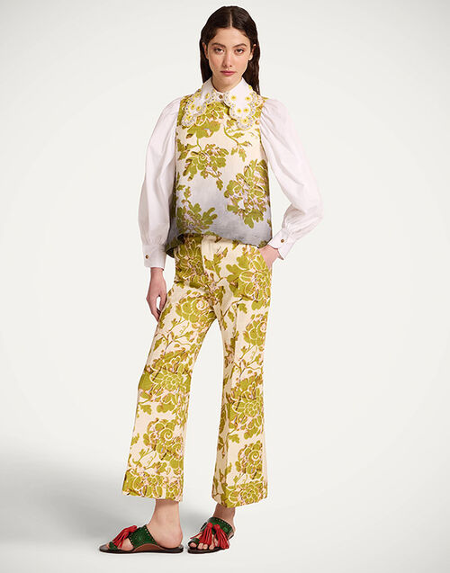 La DoubleJ Hendrix Pants Oasis Green TRO0014COT005OAS01GR02