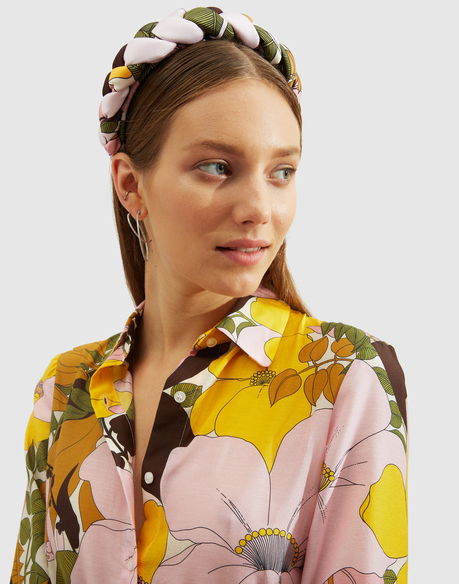 La DoubleJ Rapunzel Headband Big Flower Rose HEB0004FOD001BFL03PI01