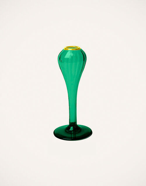 La DoubleJ Scallion Vase Verde SCL0001MUR001GRE0001