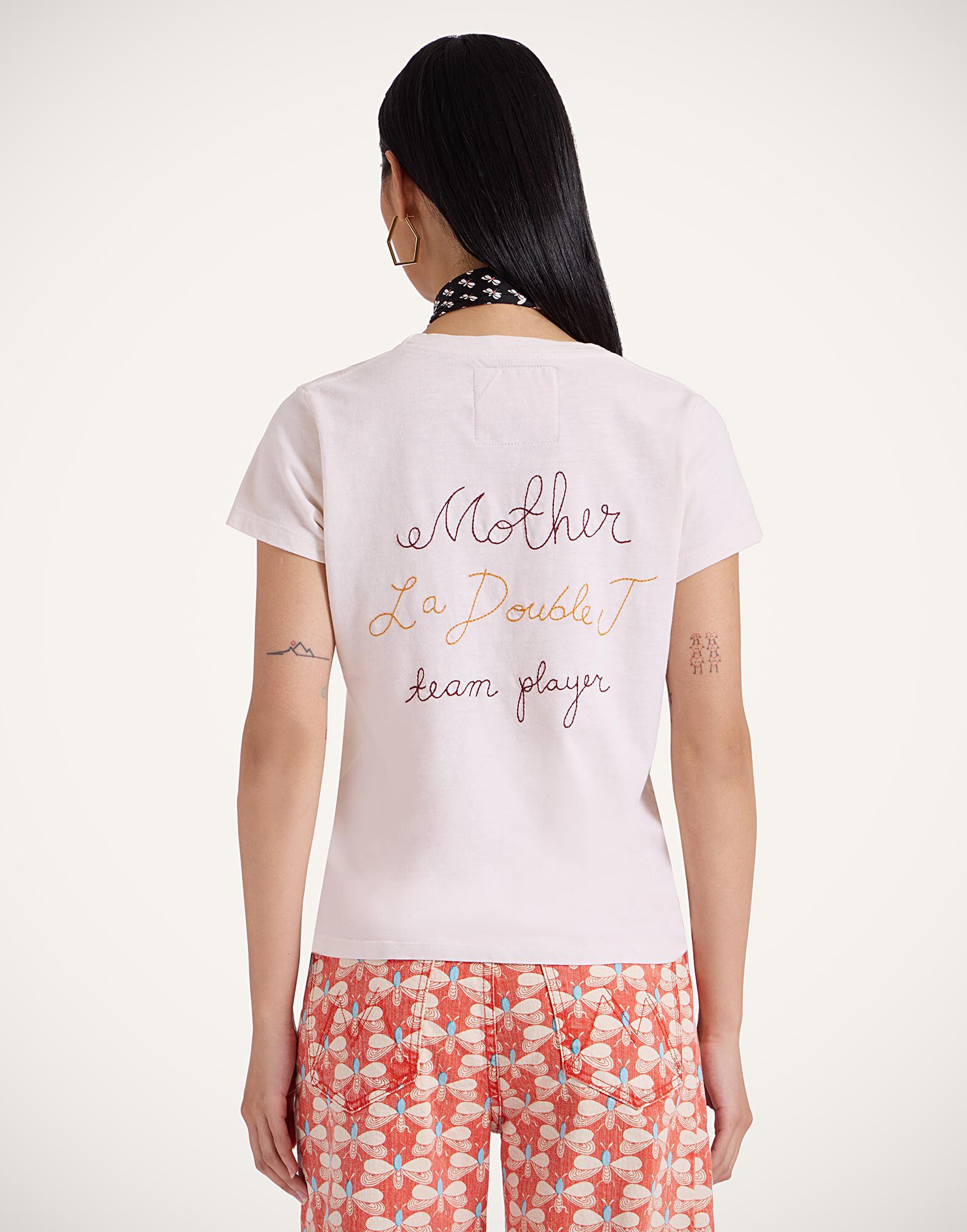 La DoubleJ The Sinful T-Shirt Team Player White TSH0063JER059TEA01WH01