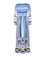 LaDoubleJ Pemberley Dress Ittica Blu DRE0129VIS004ITT0002