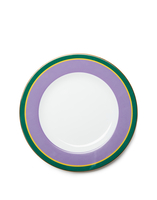 La DoubleJ Soup &amp; Dinner Plate Set Rainbow Viola DIS0032CER001RAI0007
