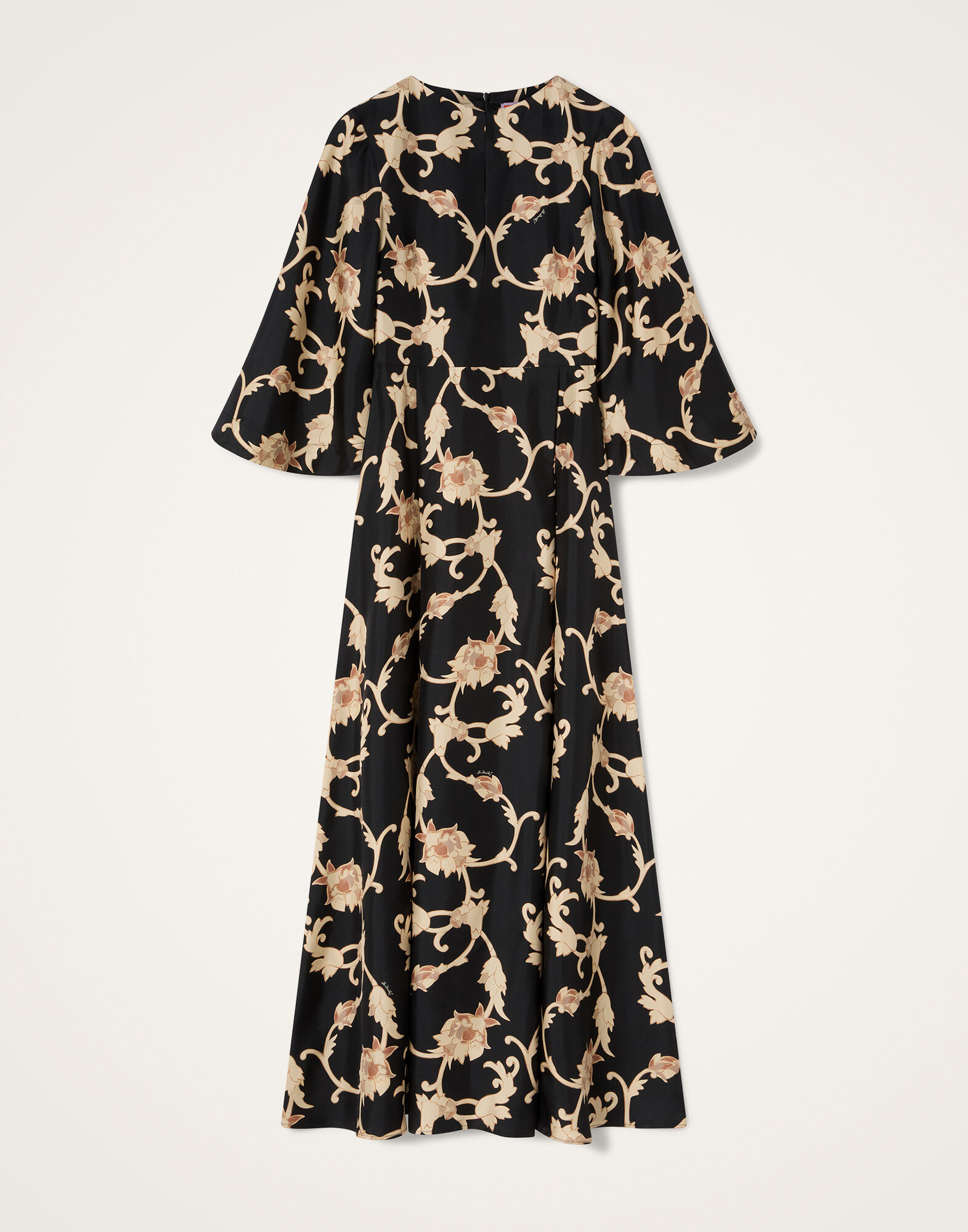 La DoubleJ Belle Kaftan Buttercup Black DRE0985SIL001BTC01BL01