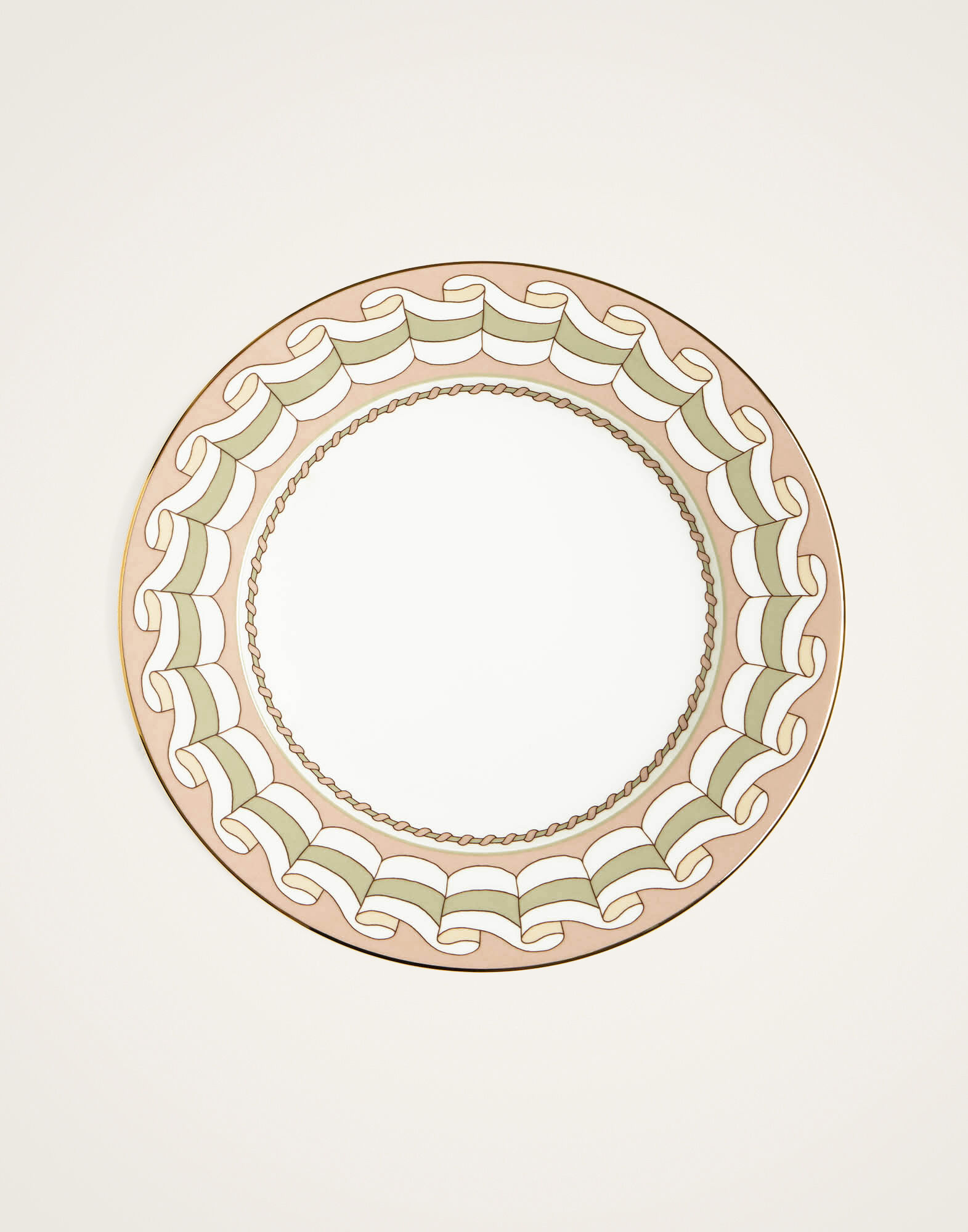 La DoubleJ Charger Plate Poseidon Dusty Pink CHA0001CER001PDS01PI10