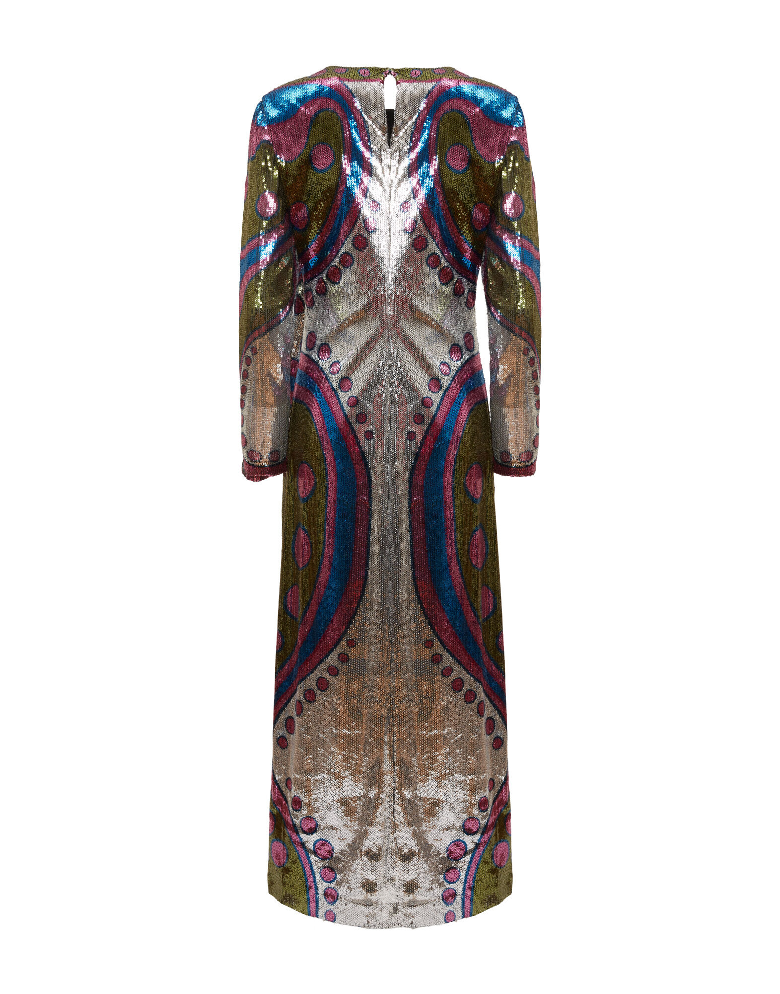 La DoubleJ Supreme Swing Dress Spritz Plac&eacute;e Silver DRE0445PAI004SPR04GY04