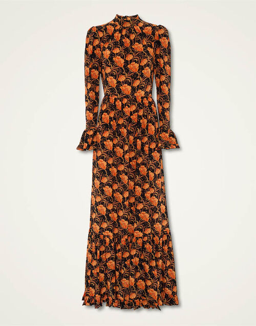 La DoubleJ Visconti Dress Morpheus Black DRE0041CRE001OPI01BL01