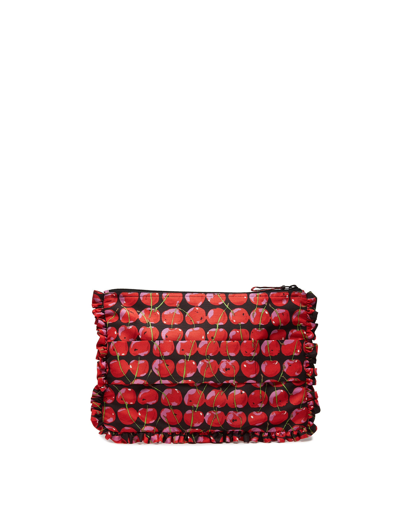 La DoubleJ Hand Pochette Black Cherries BAG0002FAI001CHY0003