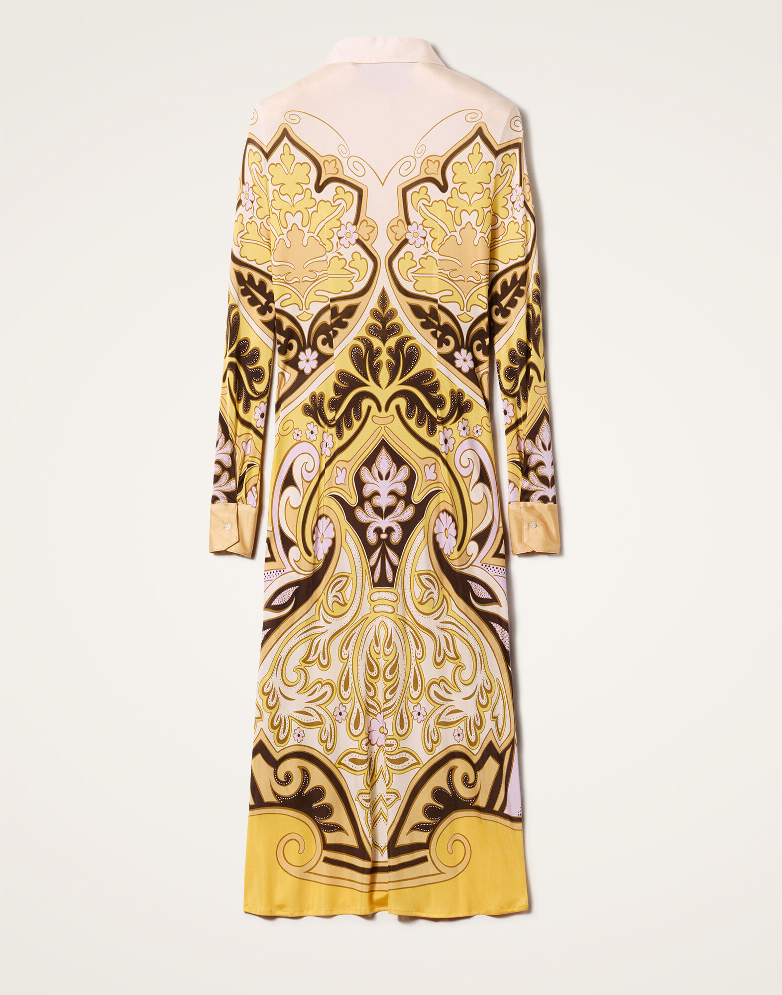 La DoubleJ Perry Street Dress Spells Plac&eacute;e Yellow DRE0807JER053SPE01YE02