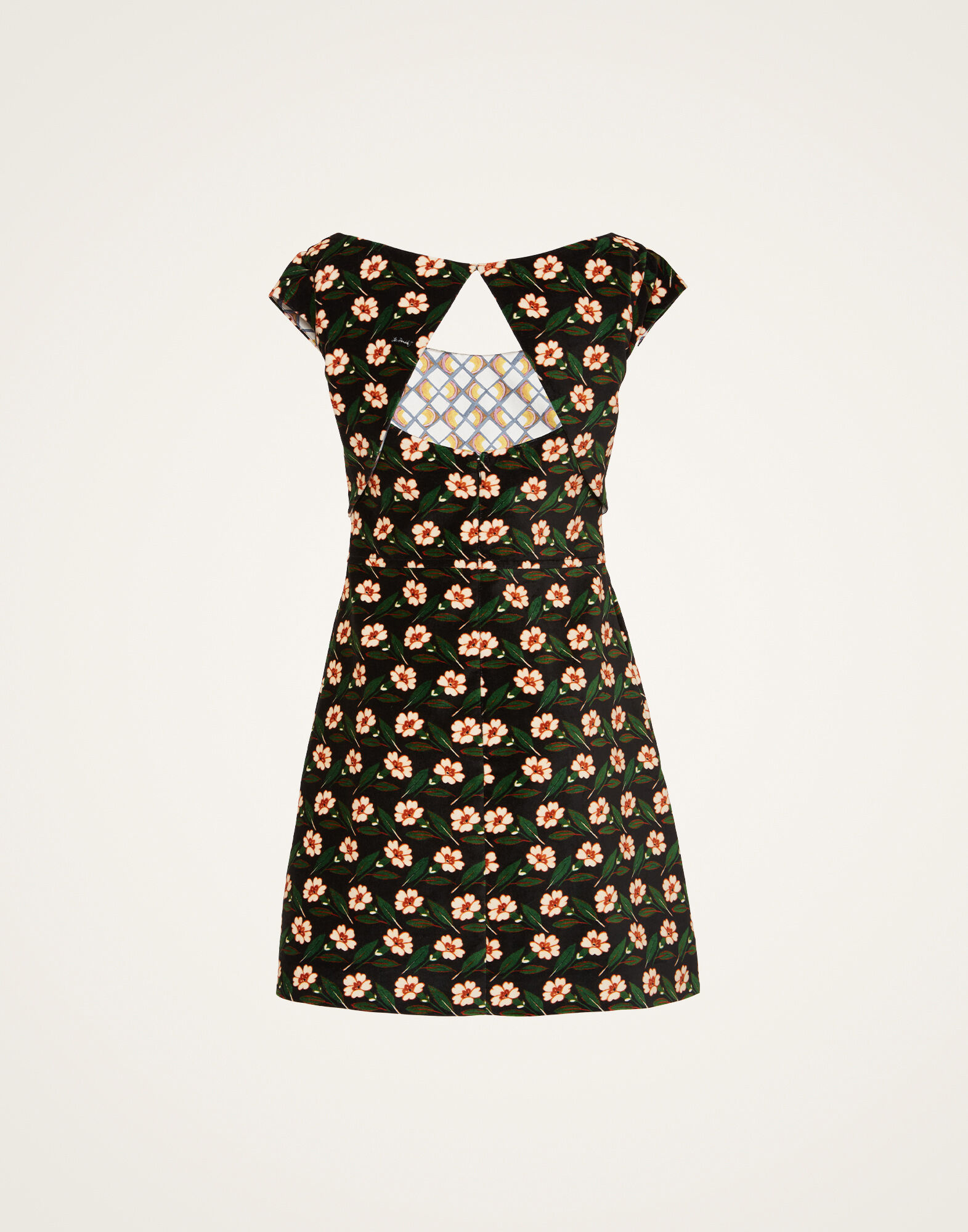 La DoubleJ Mini Arabesque Dress Mayfair Black DRE0833VEL001MAY01BL01