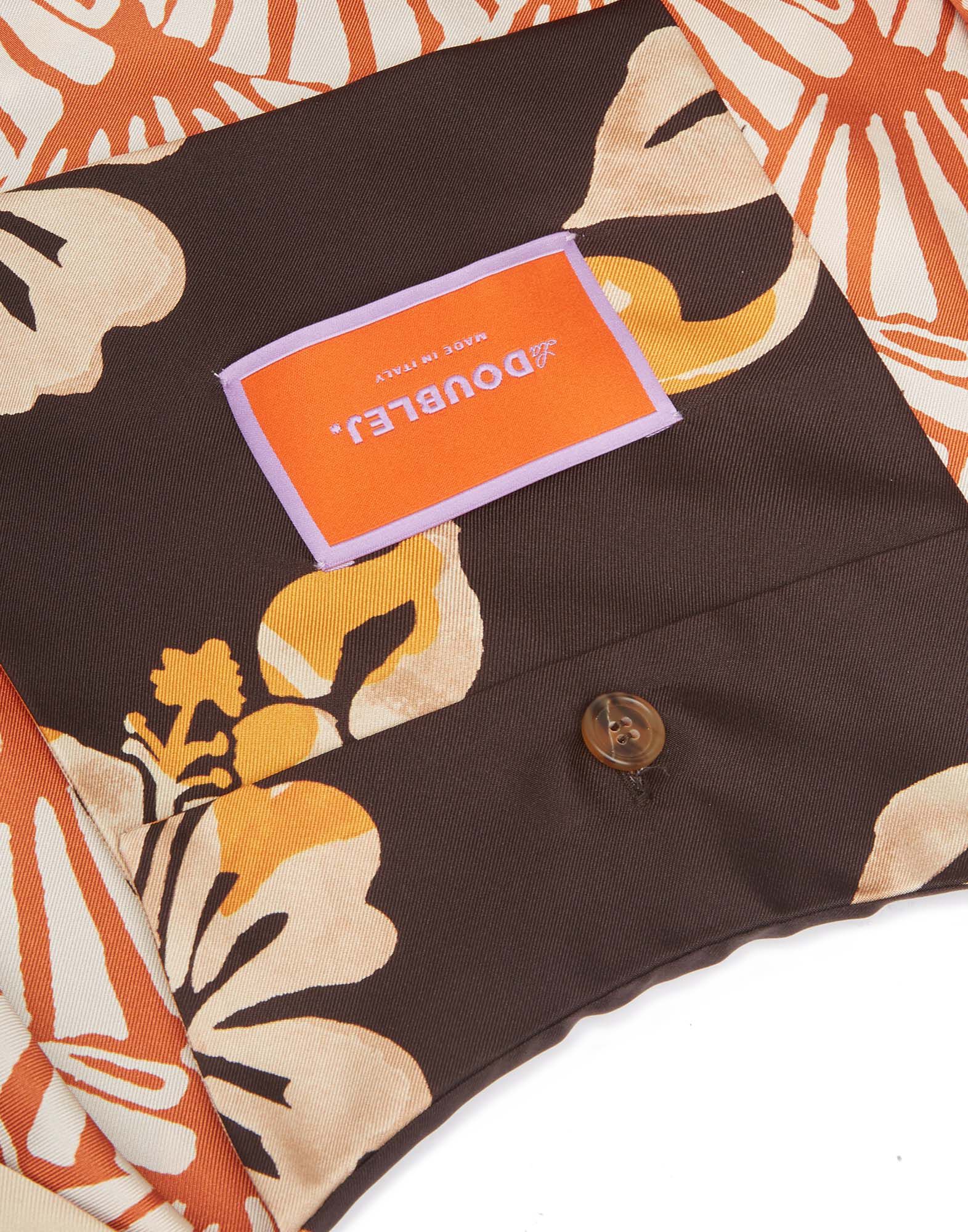 La DoubleJ Shopping Bag Hibiscus BAG0029FOD001HIB0001