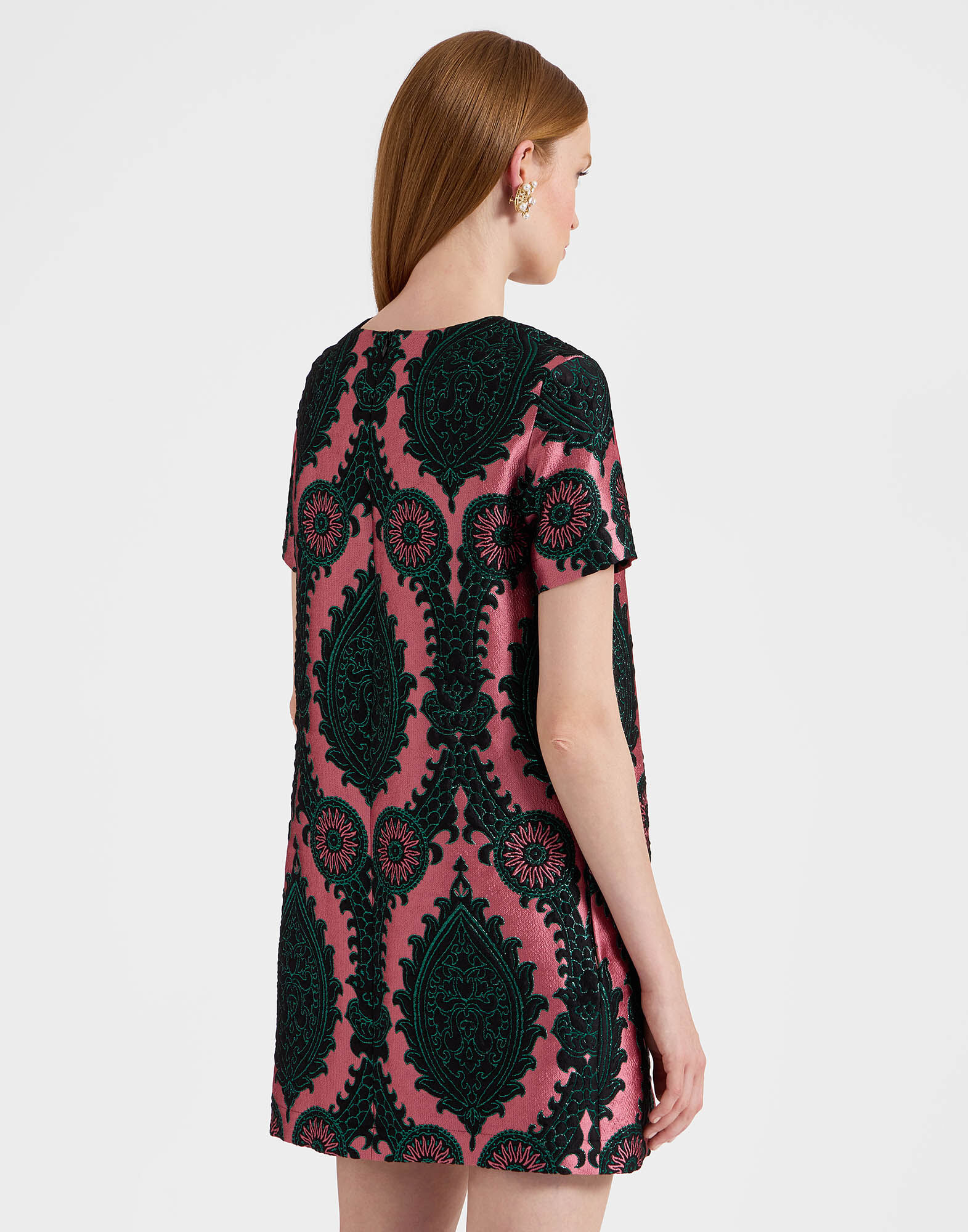 La DoubleJ Mini Swing Dress Oltrarno Pink DRE0658JCQ084OLT01PI01