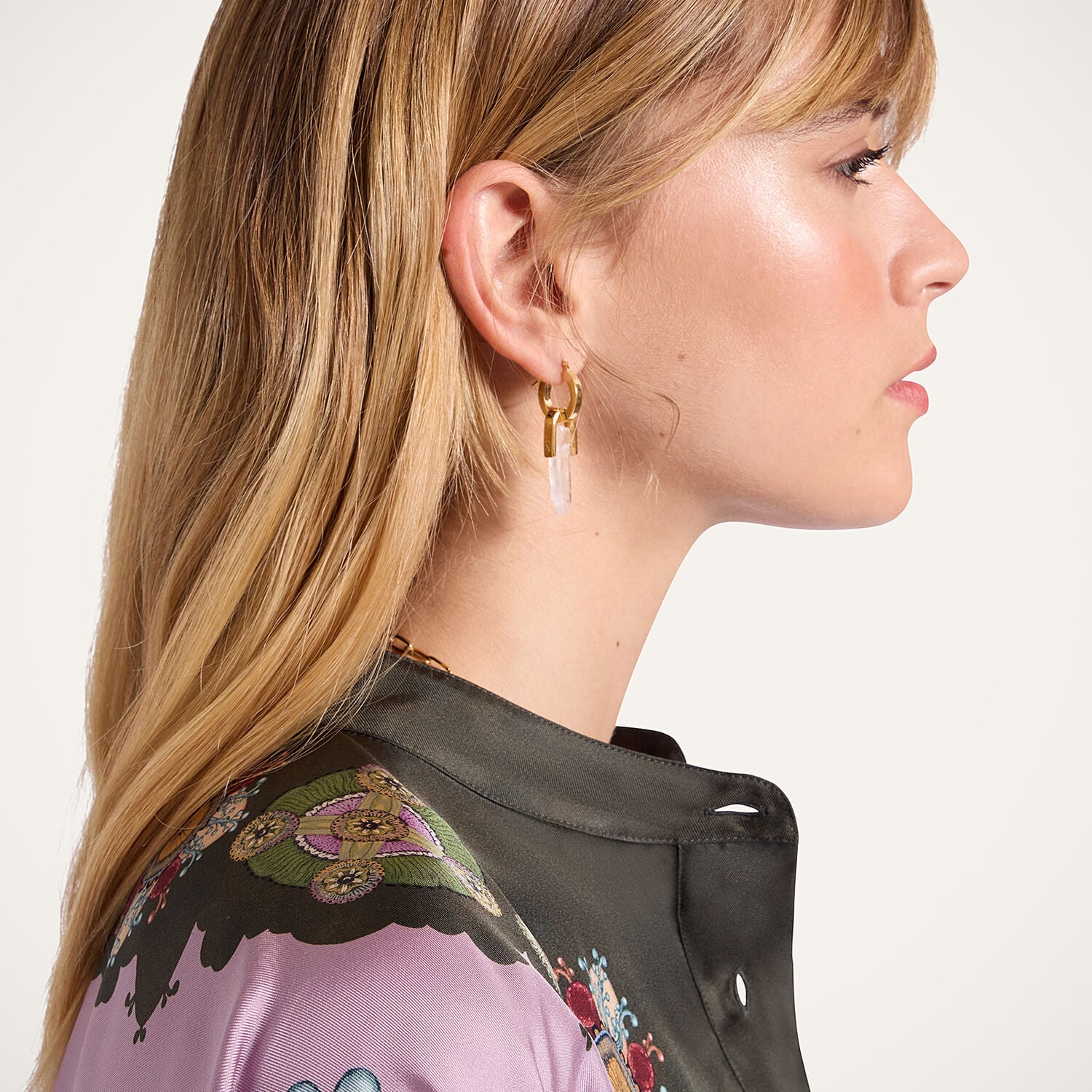 La Double J Pillar Earrings