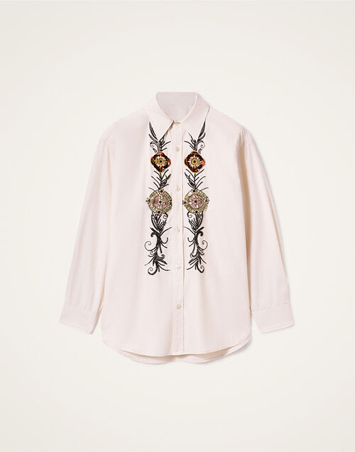 La DoubleJ Better Than Your Boyfriend's Shirt Solid Pale Pink SHI0148COT082NUC05PI02