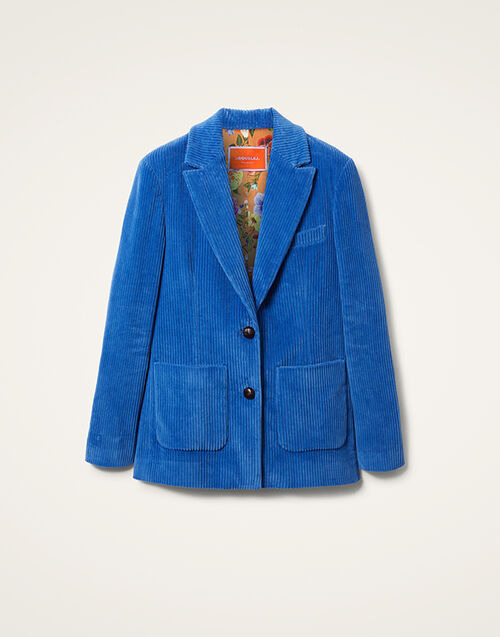 La DoubleJ Kelly Jacket Solid Light Blue JAC0118VEL013SOLIDBU01