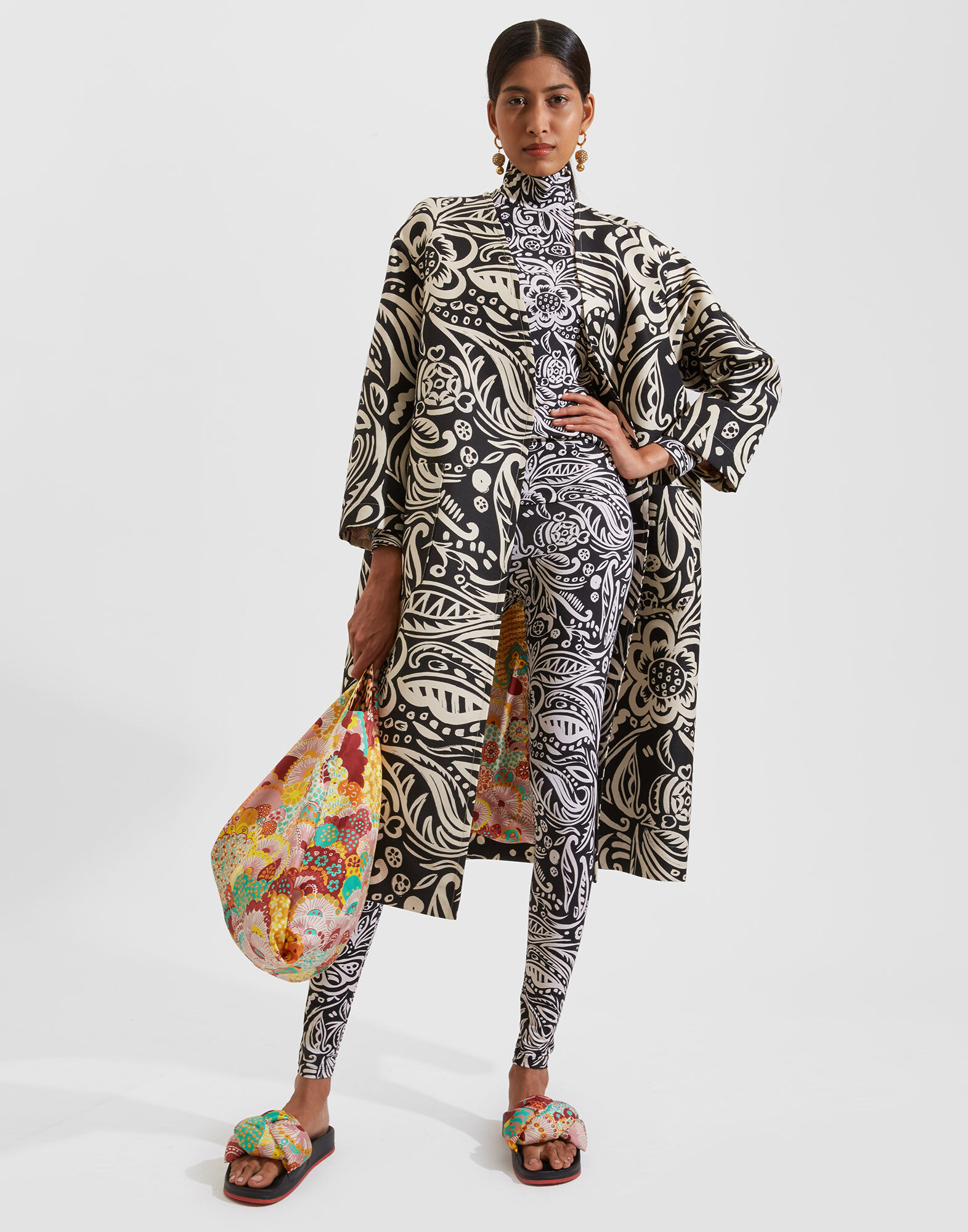 La DoubleJ Topper Coat Giga Fauve JAC0030CAD001FAU0002