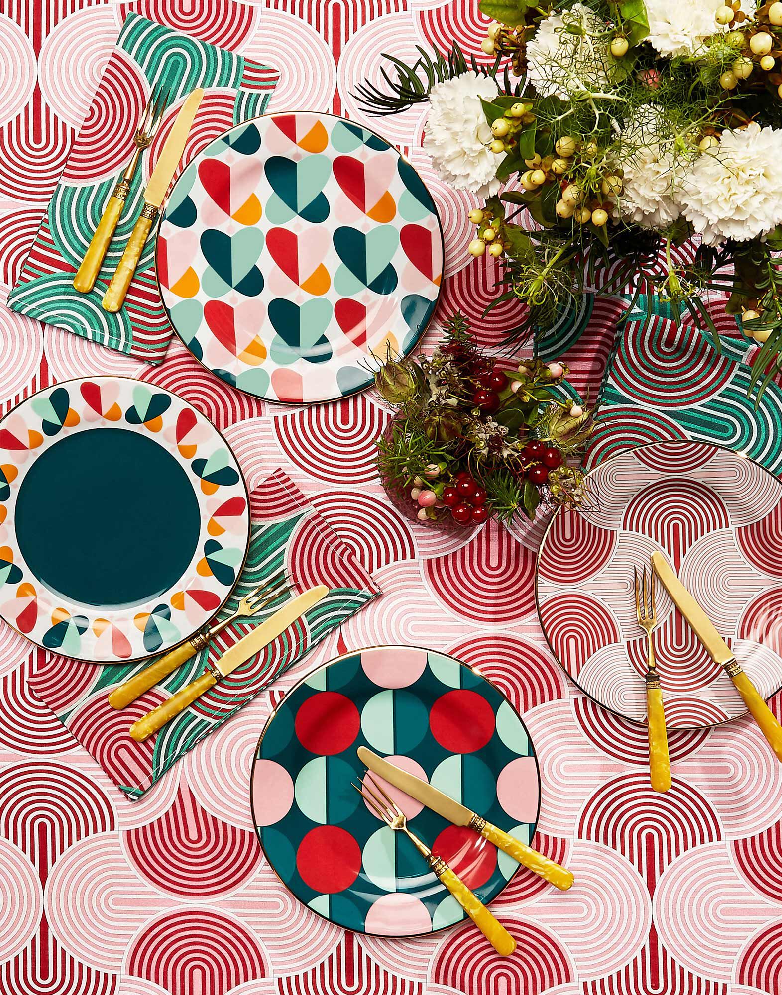 La DoubleJ Dessert Plate Set of 2 Sfere DIS0048CER001SFE0014