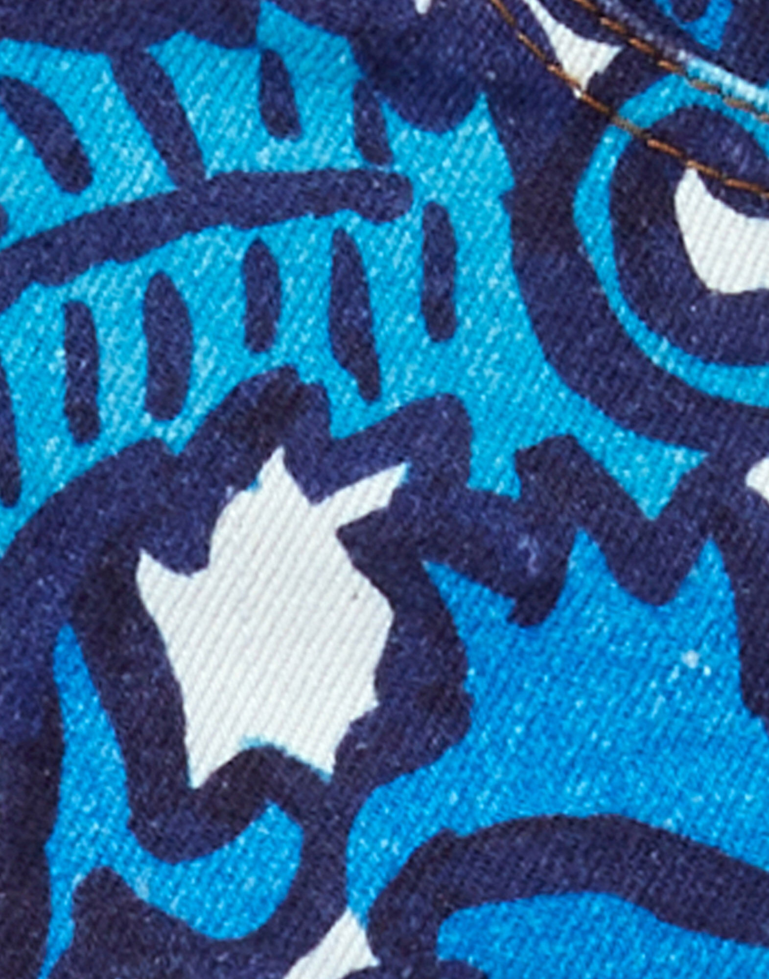 La DoubleJ Fancy Crop Jeans (With Feathers) Anemone TRO0097DEN001ANE01BU03