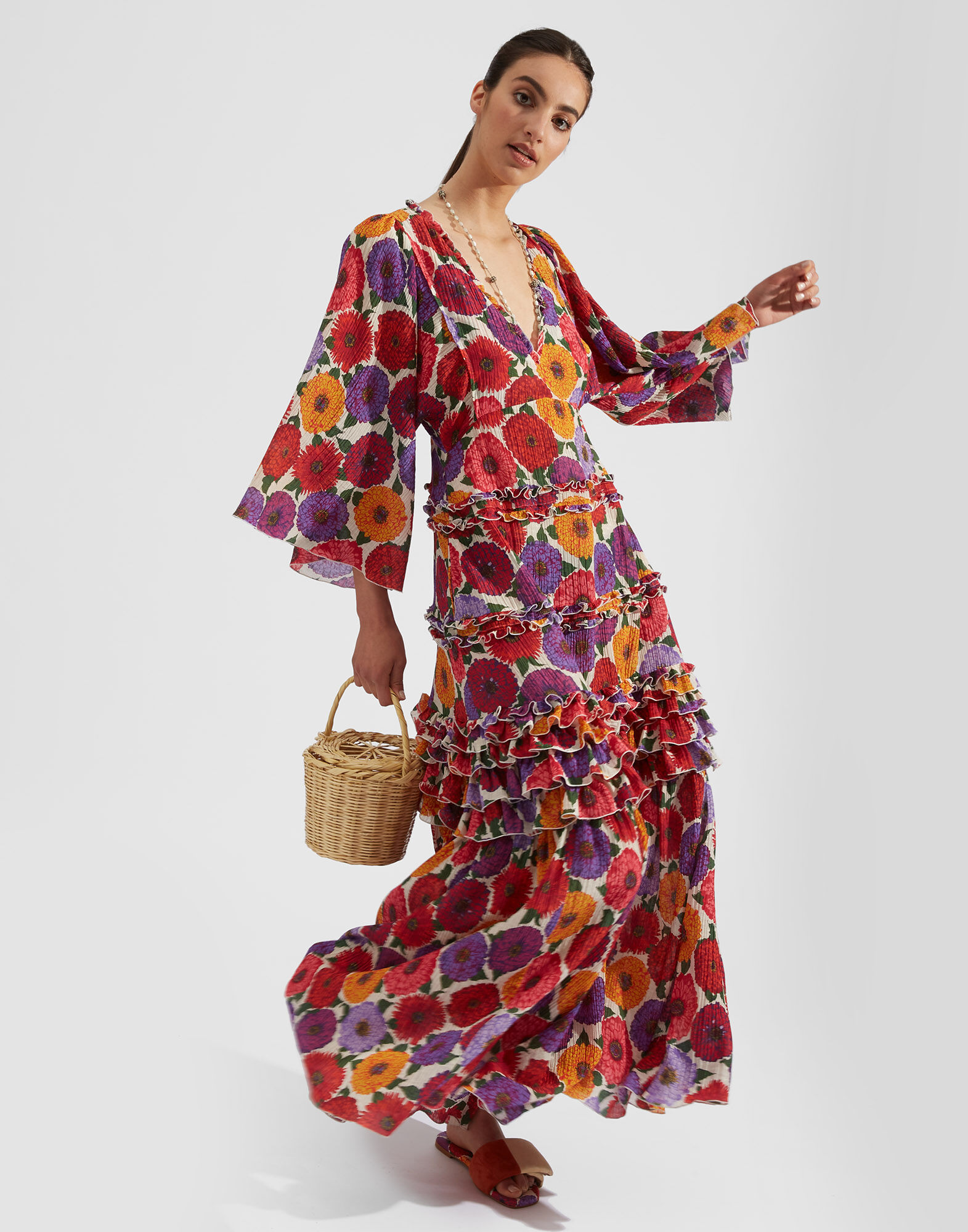 La DoubleJ Jeanne Dress Zinnie DRE0376CRE006ZIN0001