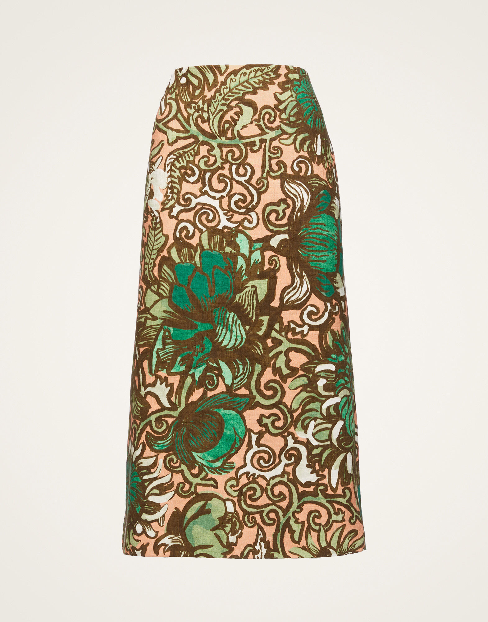 La DoubleJ Pencil Skirt Anemone Pink SKI0011COT005ANE02GR05