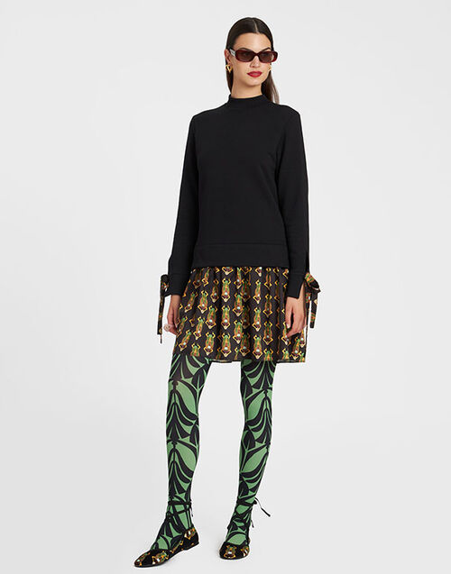 La DoubleJ Sporty Dress Scarab Black DRE0453FOD001SCA01BL01